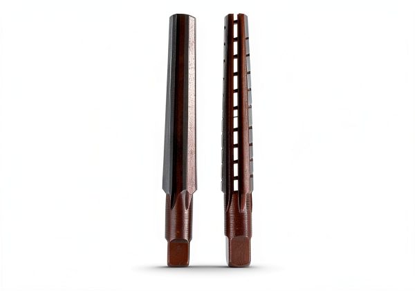 Garosa Morse Taper Reamer Set Reamer High Carbon Steel Rough Fine 2pcs-8