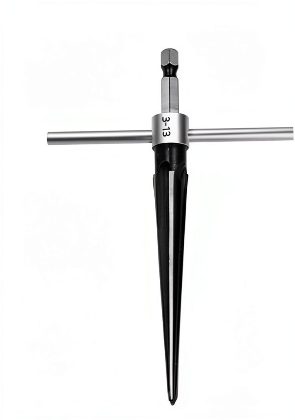 T Handle Taper Reamer Set Eyech 2‑Piece Hand Reamers with Hex Shank-2